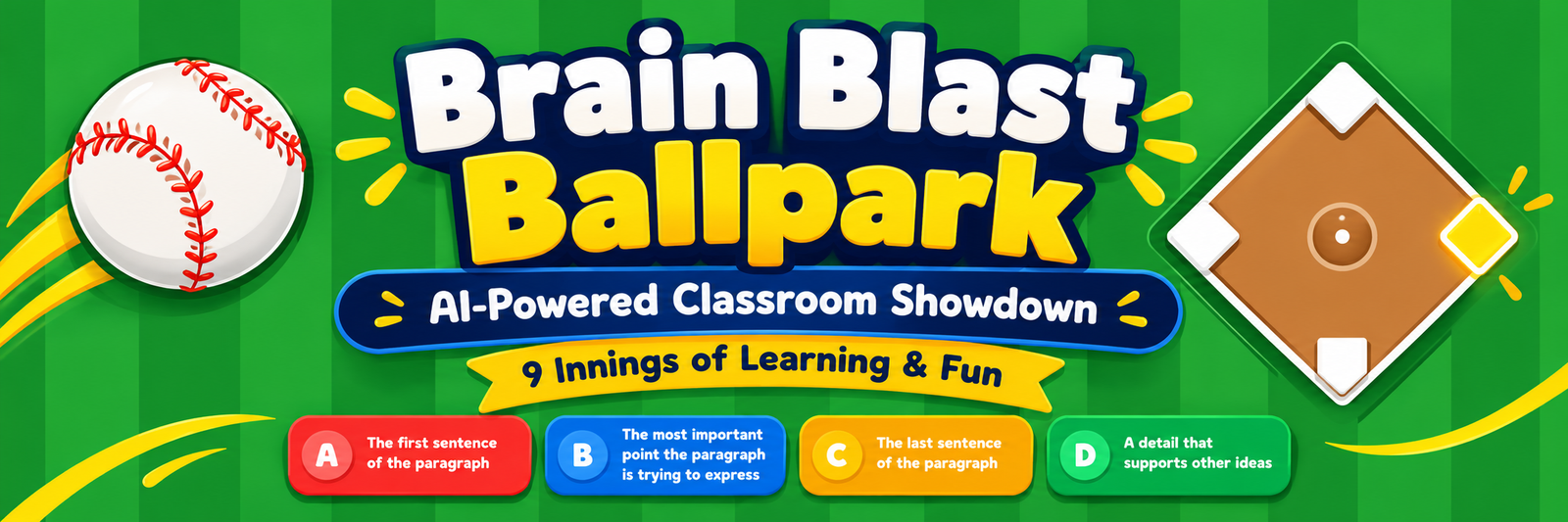 Brain Blast AI BALLPARK: play online with friends and family